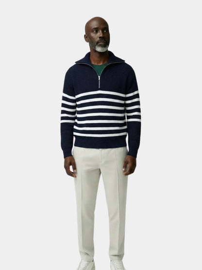 casual-striped-zip-up-sweater-cross-crown