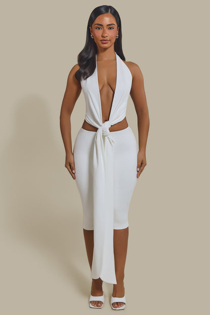 The Maryam Capri Leggings in White