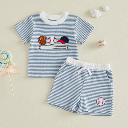 BASEBALL Striped Outfit