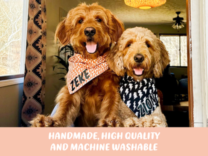 "Solid Color" Dog Bandana