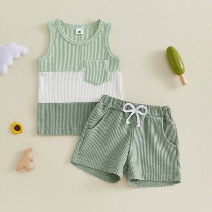 BENJI Waffle Knit Tank Outfit