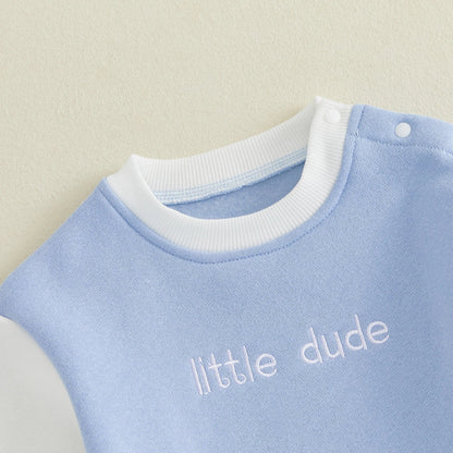 LITTLE DUDE White Outfit