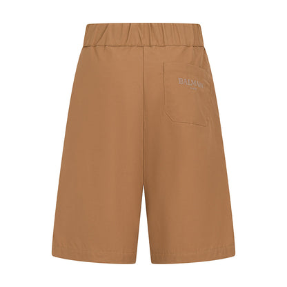 Balmain Kids Pleated Bermudas