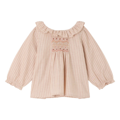 Bonpoint Mulietti Smocked Blouse