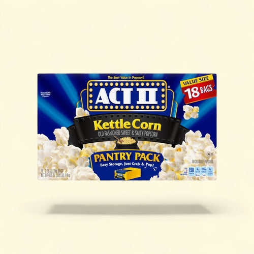 Act II Kettle Corn Microwave Popcorn, 2.75 oz., 18-Count