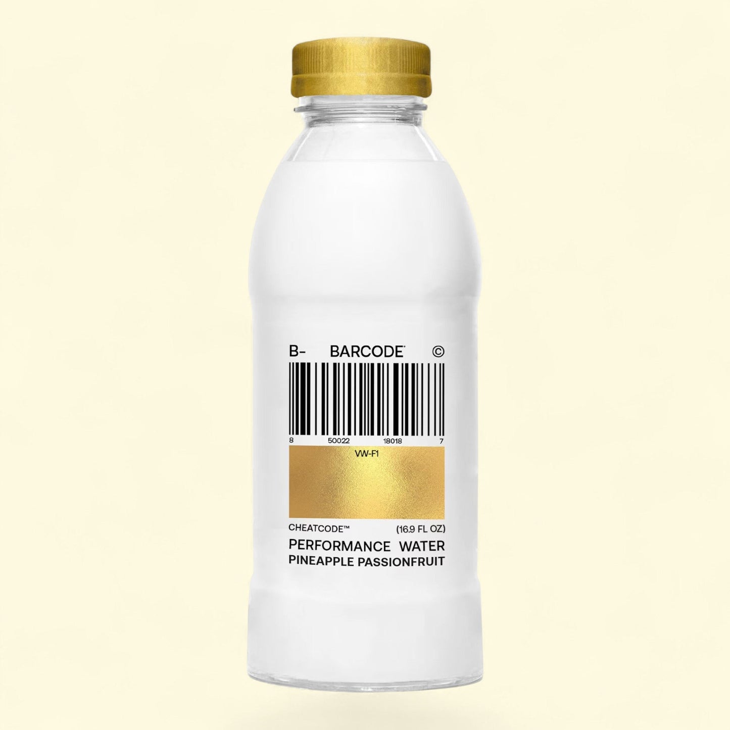 Barcode Cheat Code Pineapple Passionfruit Hydration Sports Drink, 16.9 fl oz Bottle