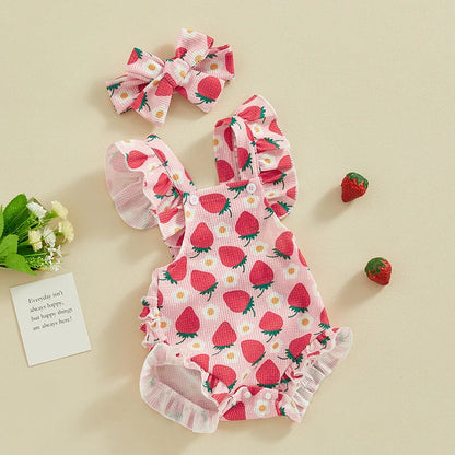 SUMMER DAYS Ruffle Romper