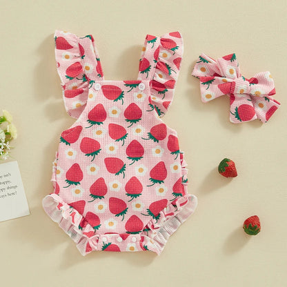 SUMMER DAYS Ruffle Romper