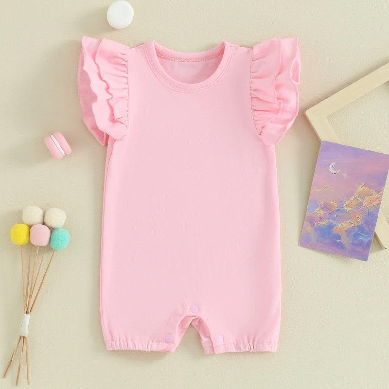POLLY Ruffle Summer Romper