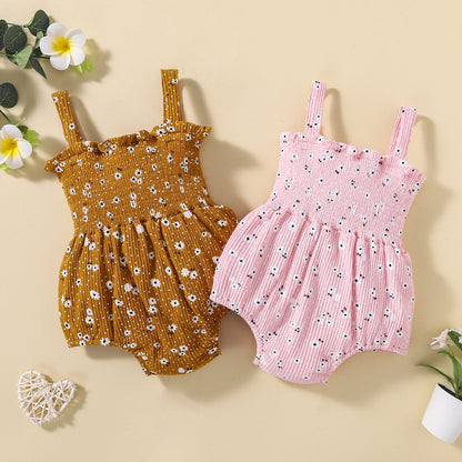 MAREILLE Floral Bowtie Romper