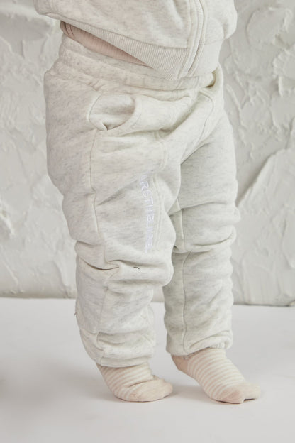 The Kids Essentials Joggers in Marl Grey