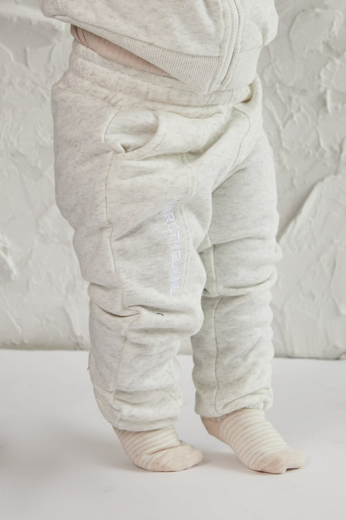 The Kids Essentials Joggers in Marl Grey