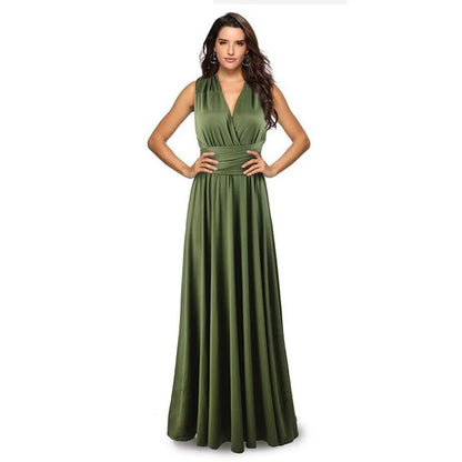 Women Long Party Dress Club Floor-Length Summer Backless Bandage Maxi Dress Multiway Bridesmaids Boho Women Dress Vestidos