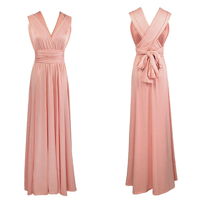 Women Long Party Dress Club Floor-Length Summer Backless Bandage Maxi Dress Multiway Bridesmaids Boho Women Dress Vestidos