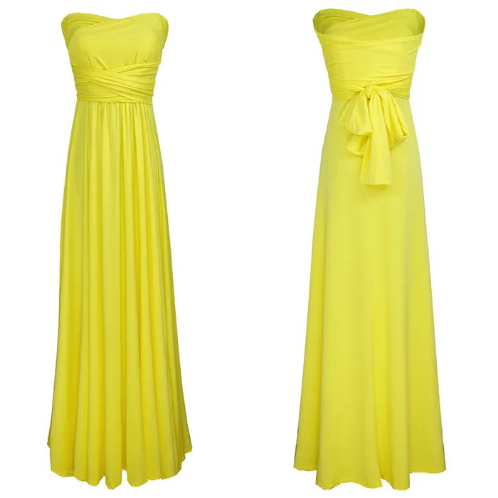 Women Long Party Dress Club Floor-Length Summer Backless Bandage Maxi Dress Multiway Bridesmaids Boho Women Dress Vestidos
