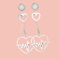 Love At First Beat Earring Set