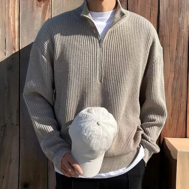 half-zip-sweater