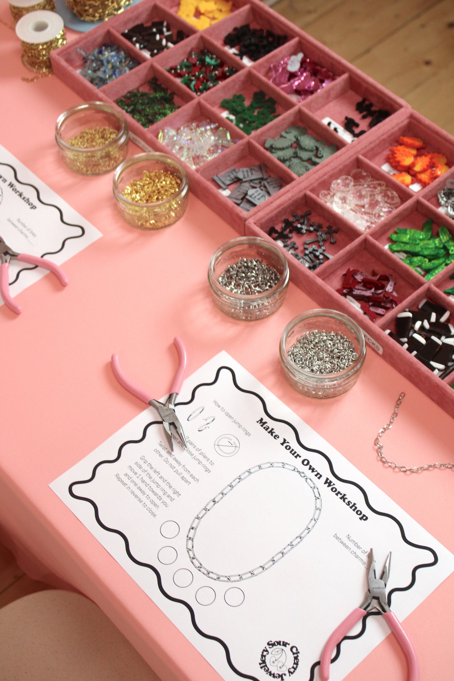 Make Your Own Charm Necklace Workshop. Leeds. 4th June 2026-Ticket