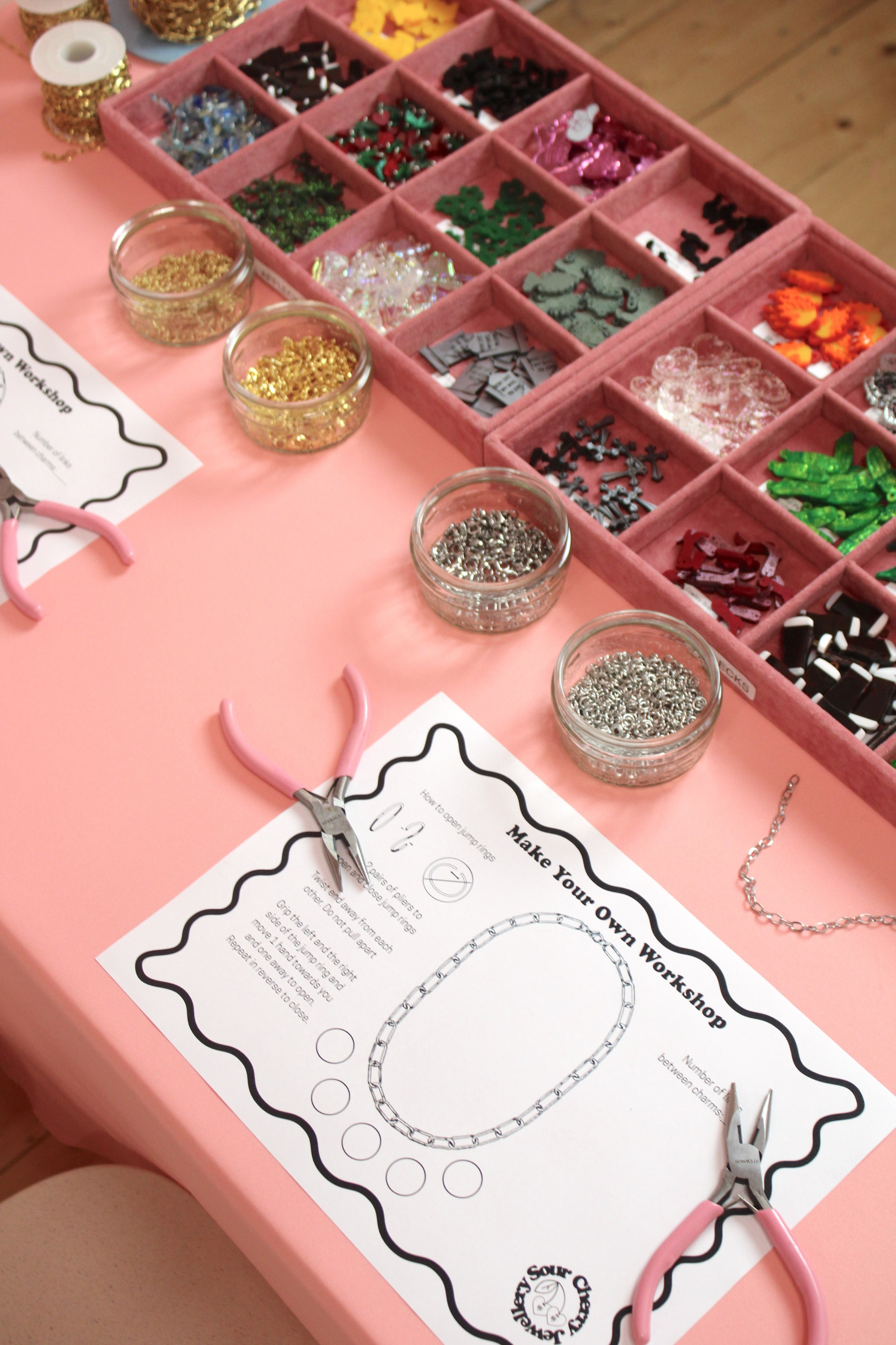 Make Your Own Charm Necklace Workshop. Leeds. 4th June 2026-Ticket