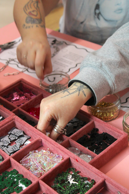 Make Your Own Charm Necklace Workshop. Leeds. 7th May 2026-Ticket