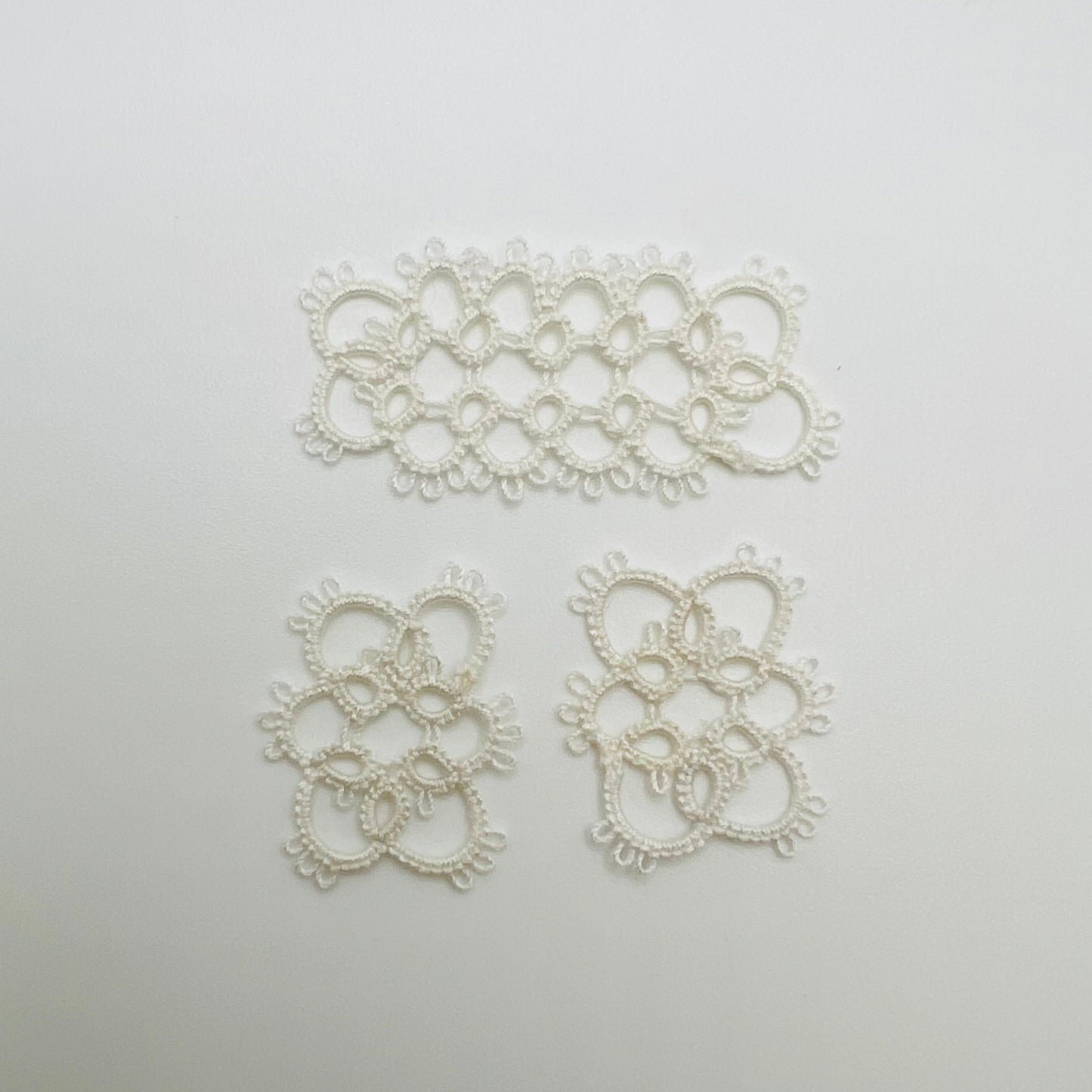 Tatting - 3-Piece Set - 1/12 Scale Dollhouse Miniature