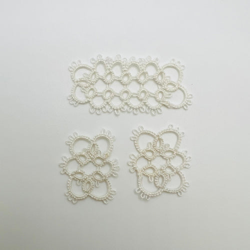 Tatting - 3-Piece Set - 1/12 Scale Dollhouse Miniature