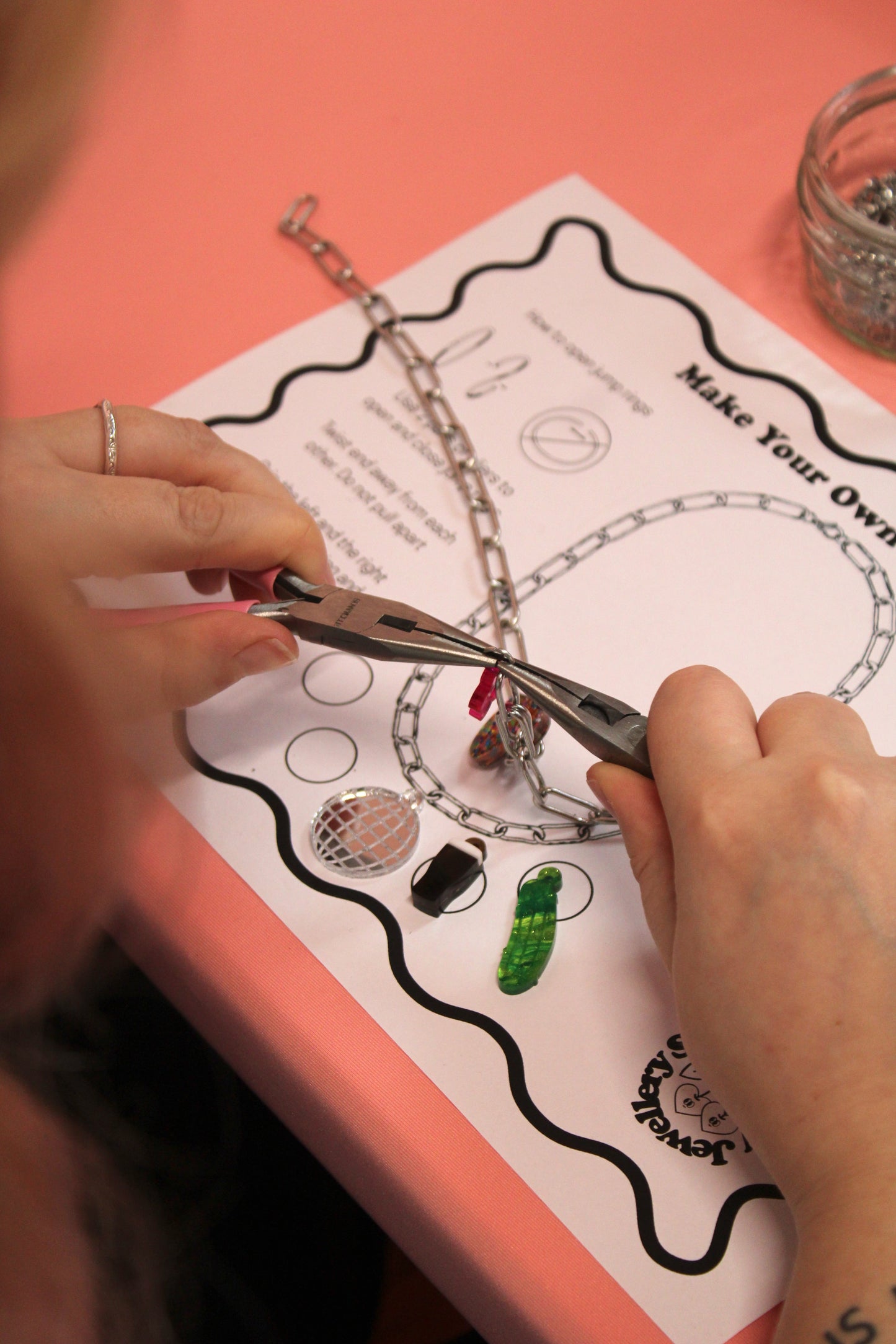 Make Your Own Charm Necklace Workshop. Leeds. 7th May 2026-Ticket