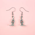 Microscope Earrings