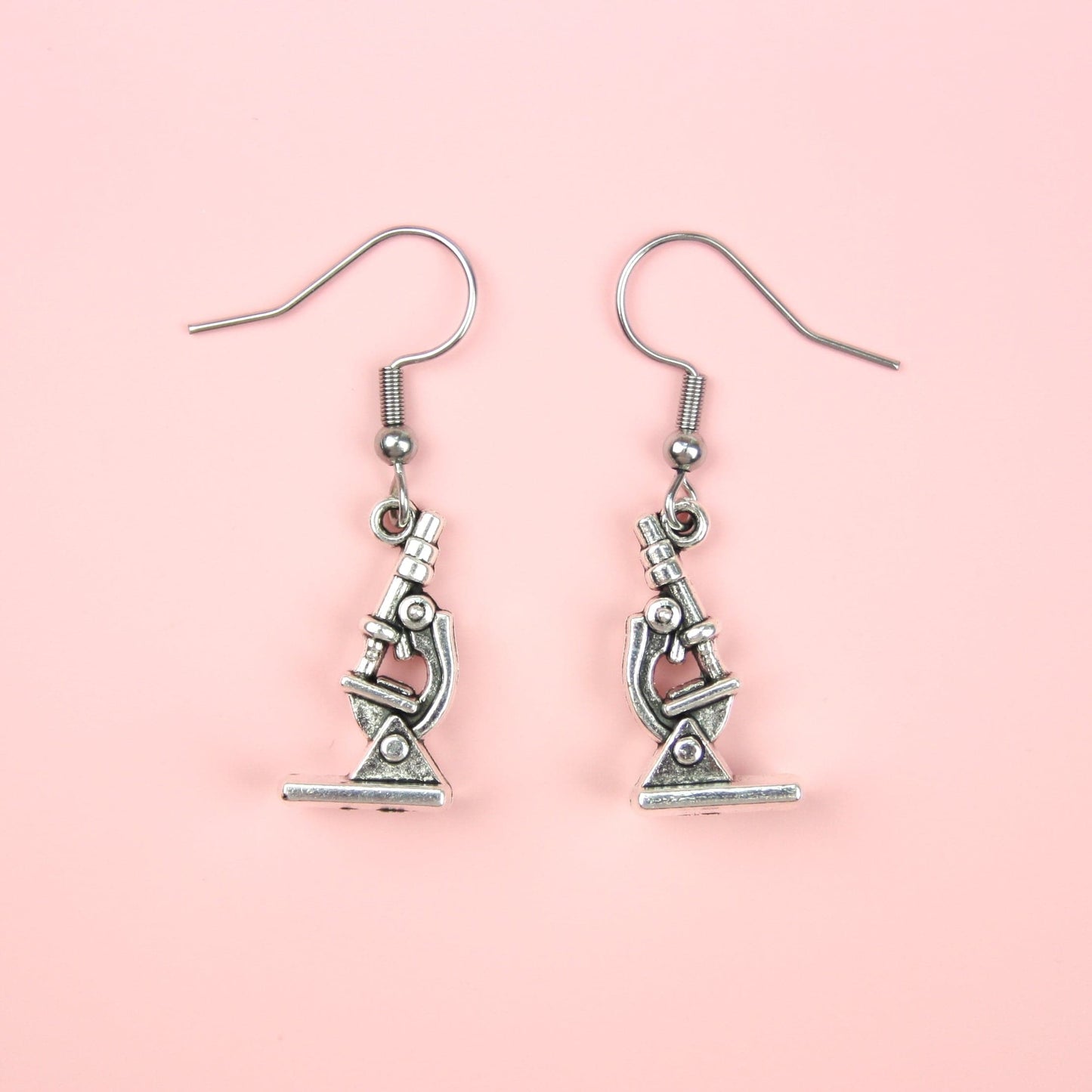 Microscope Earrings