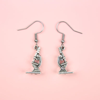 Microscope Earrings