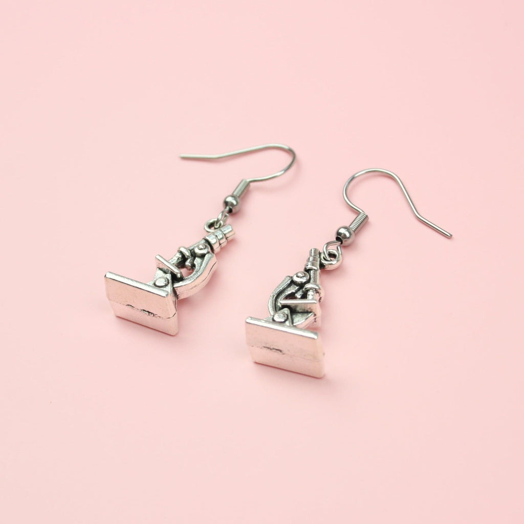 Microscope Earrings