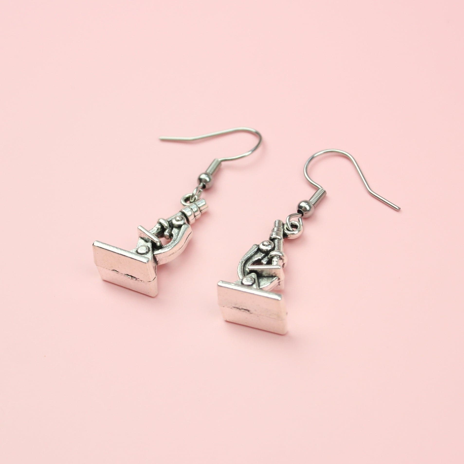 Microscope Earrings
