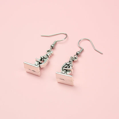 Microscope Earrings
