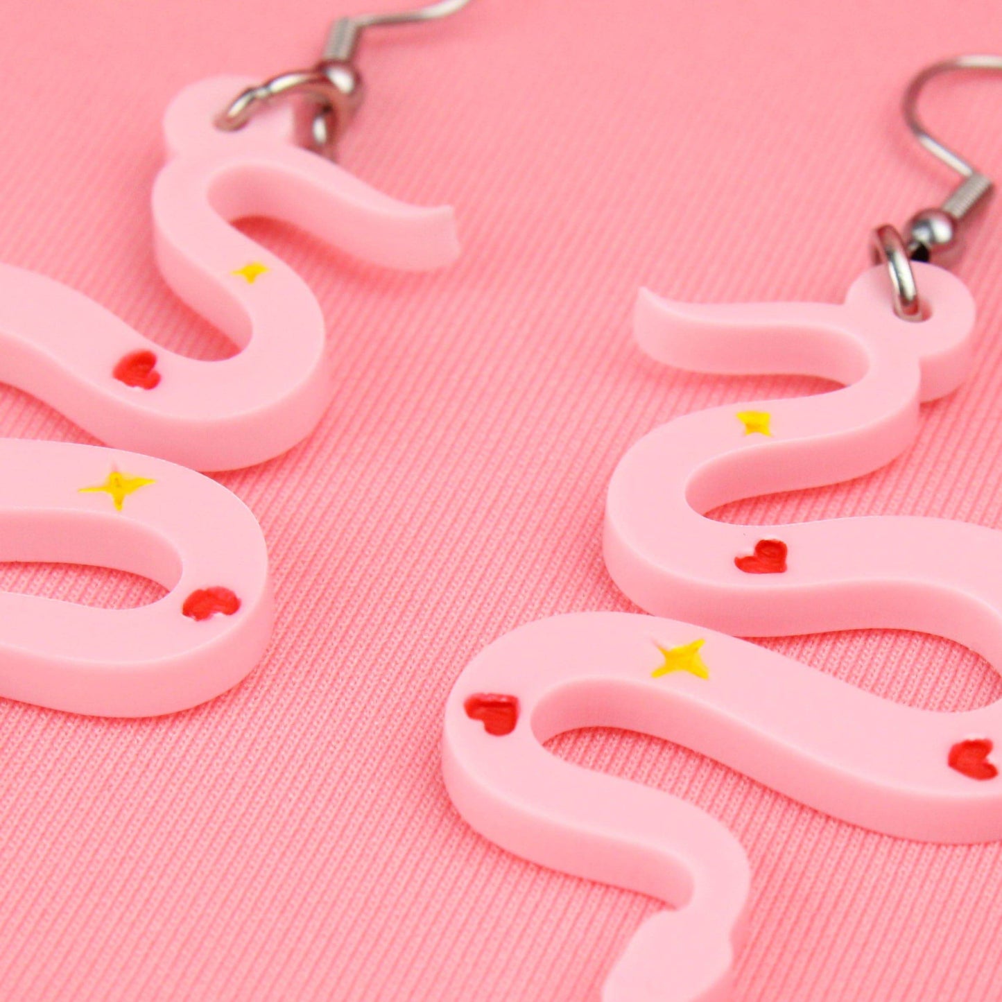 Love And Good Fortune Snake Earrings