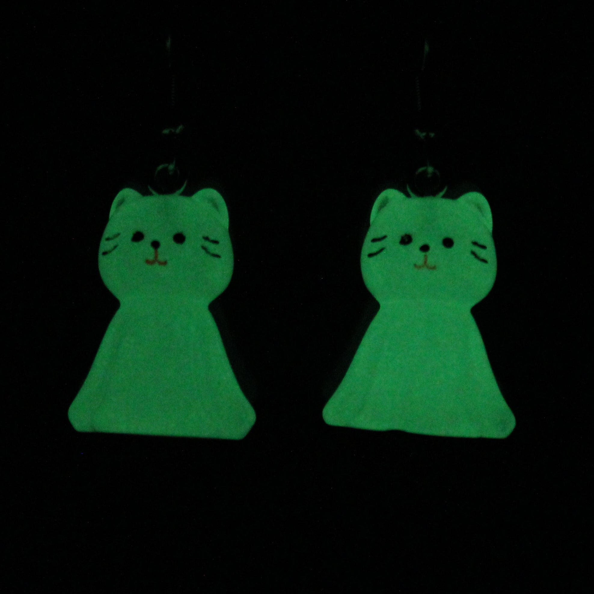 Meowst Haunted Cat Earrings