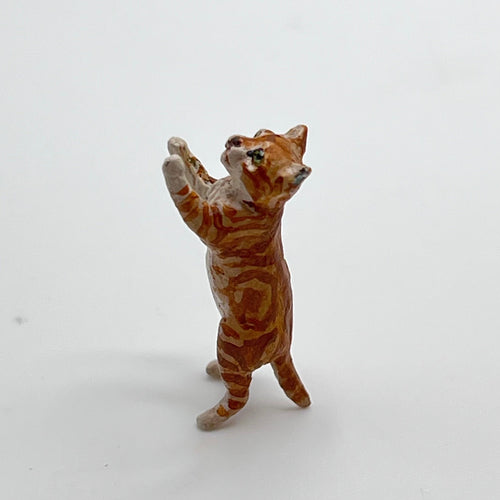 Orange Kitten by Karl Blindheim - 1/12 Scale Dollhouse Miniature