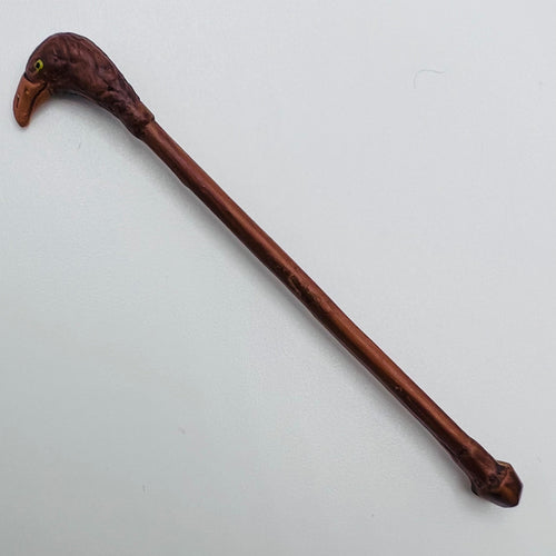 Eagle - Walking Stick - Cane - 1/12 Scale Dollhouse Miniature