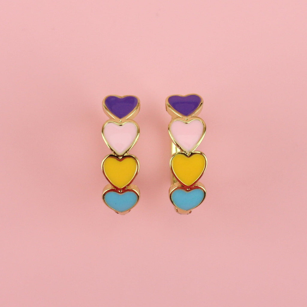 Love Bug Hoop Earrings