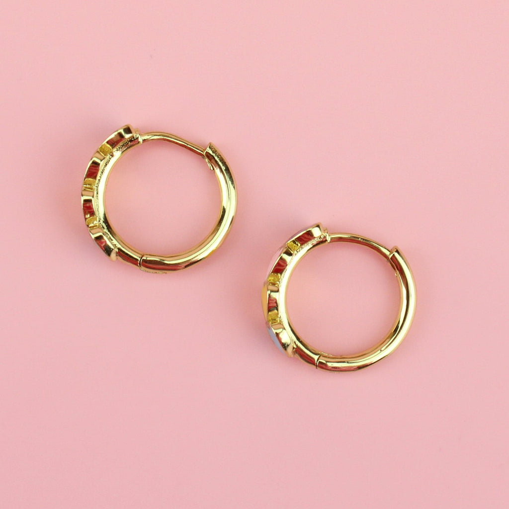 Love Bug Hoop Earrings