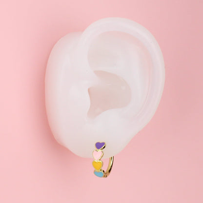 Love Bug Hoop Earrings