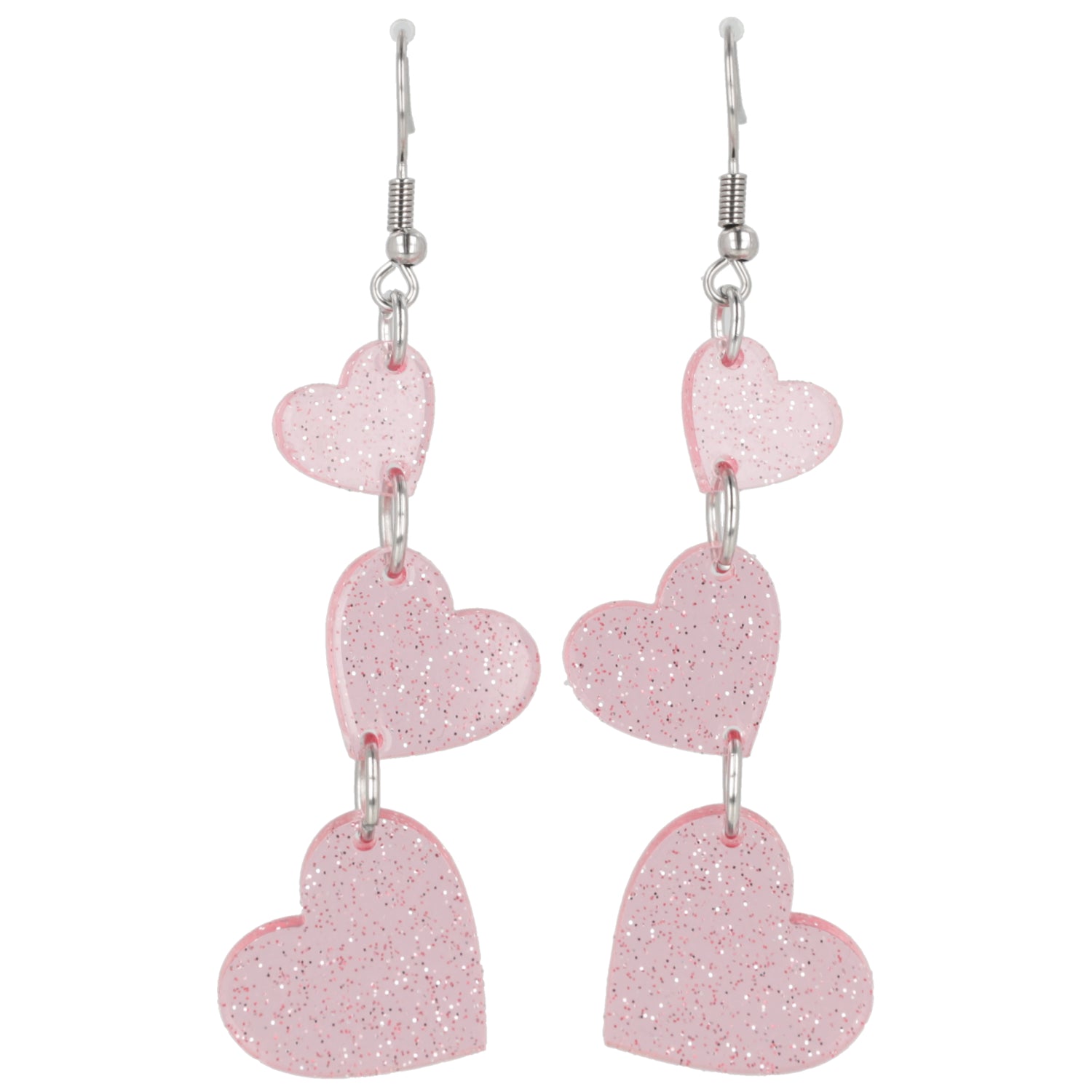Love Is In The Air Earrings - Pink