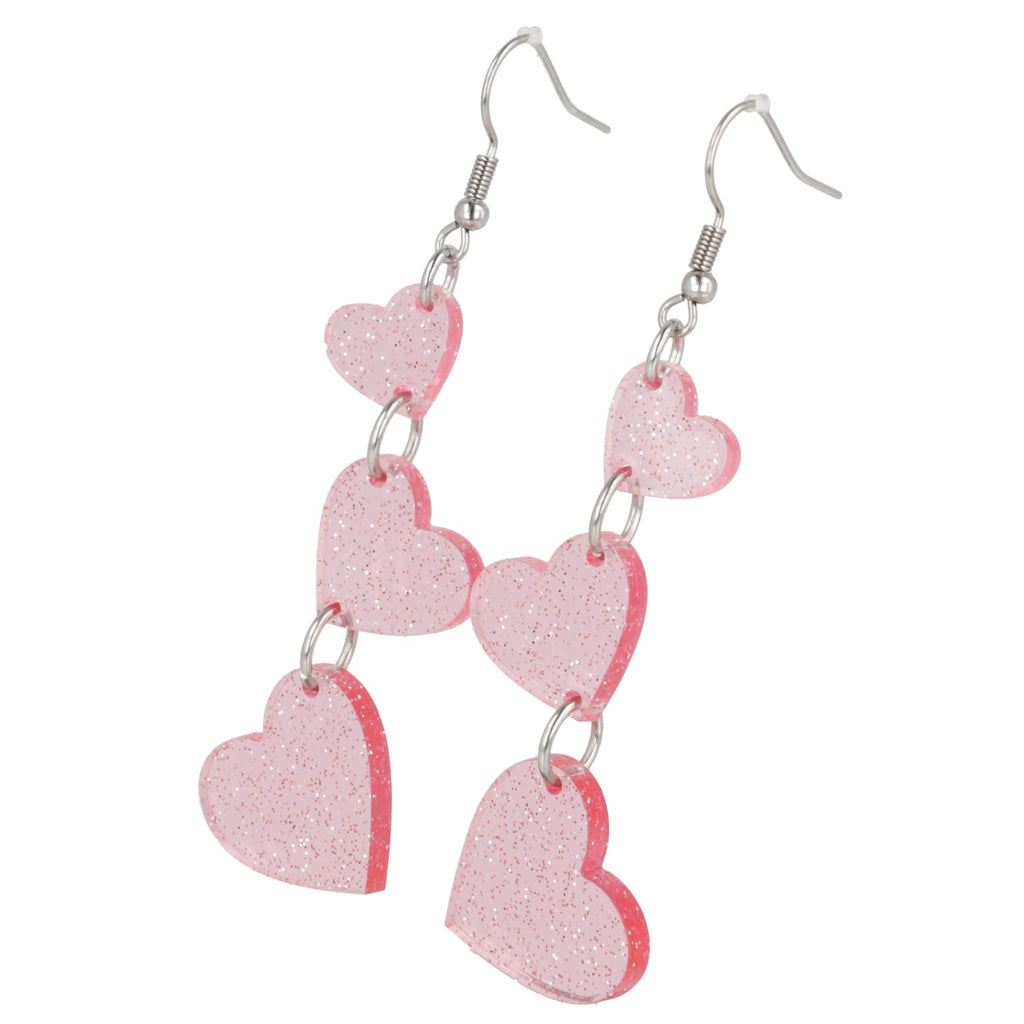 Love Is In The Air Earrings - Pink