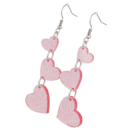 Love Is In The Air Earrings - Pink