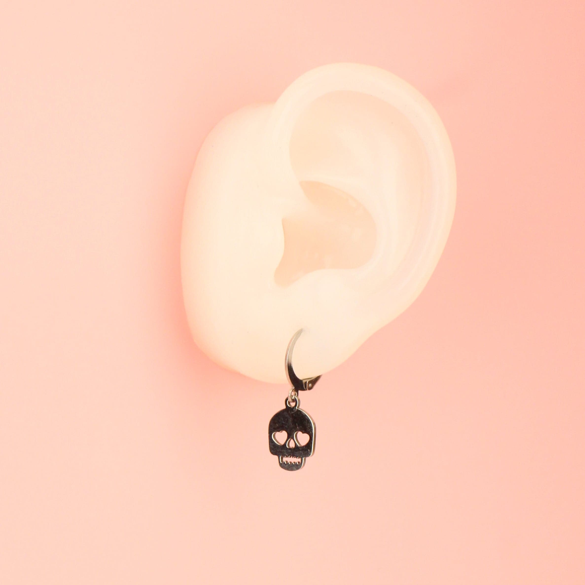 Lovely Bones Skull Earrings
