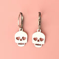 Lovely Bones Skull Earrings
