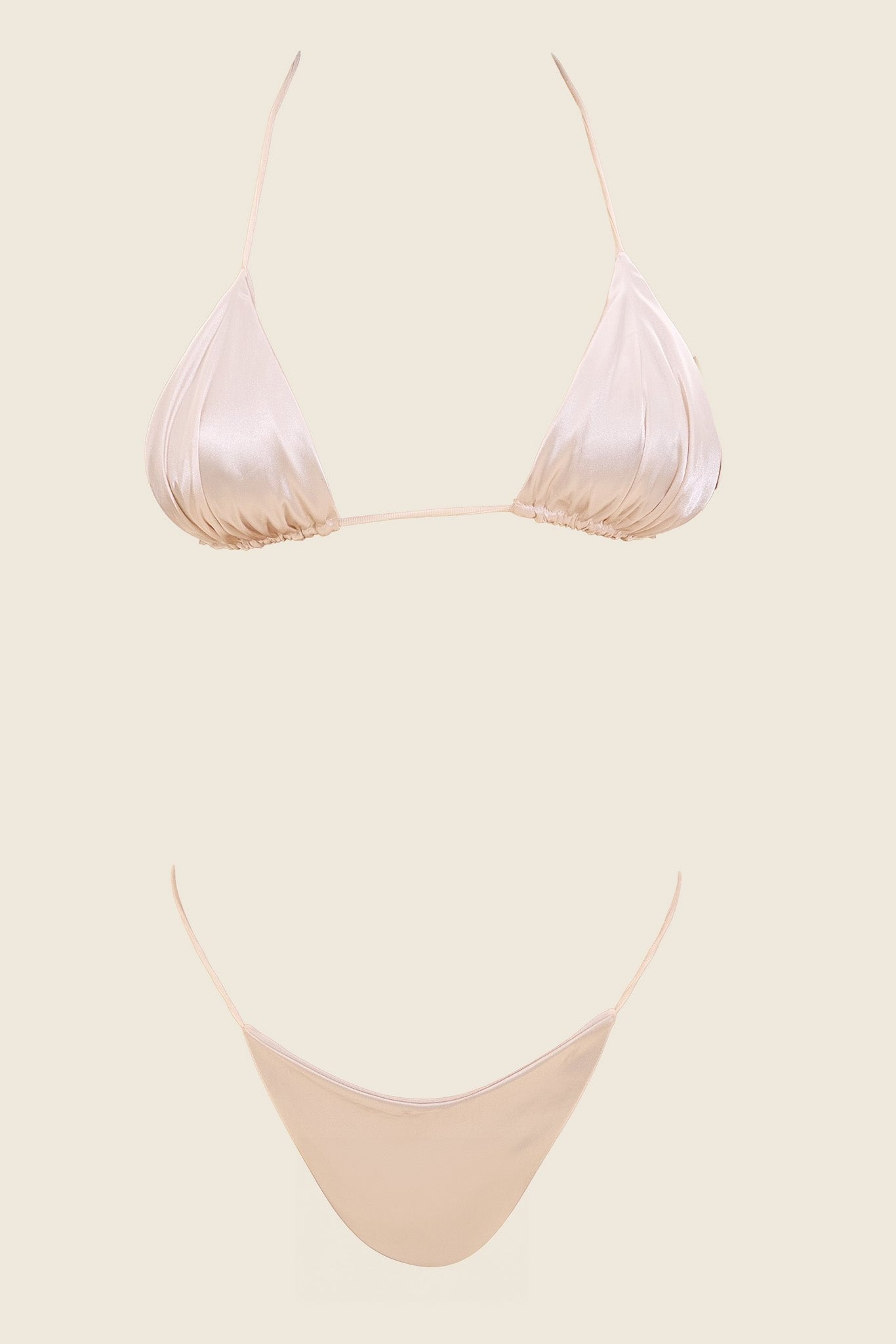 The Teeny Bikini in Satin