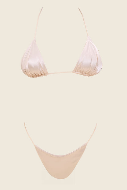 The Teeny Bikini in Satin