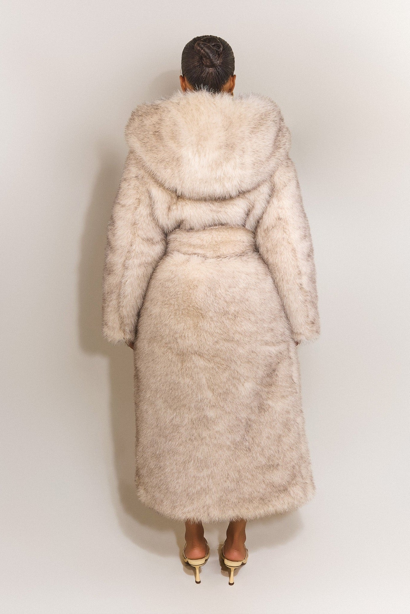 The Maple Maxi Coat in Cream