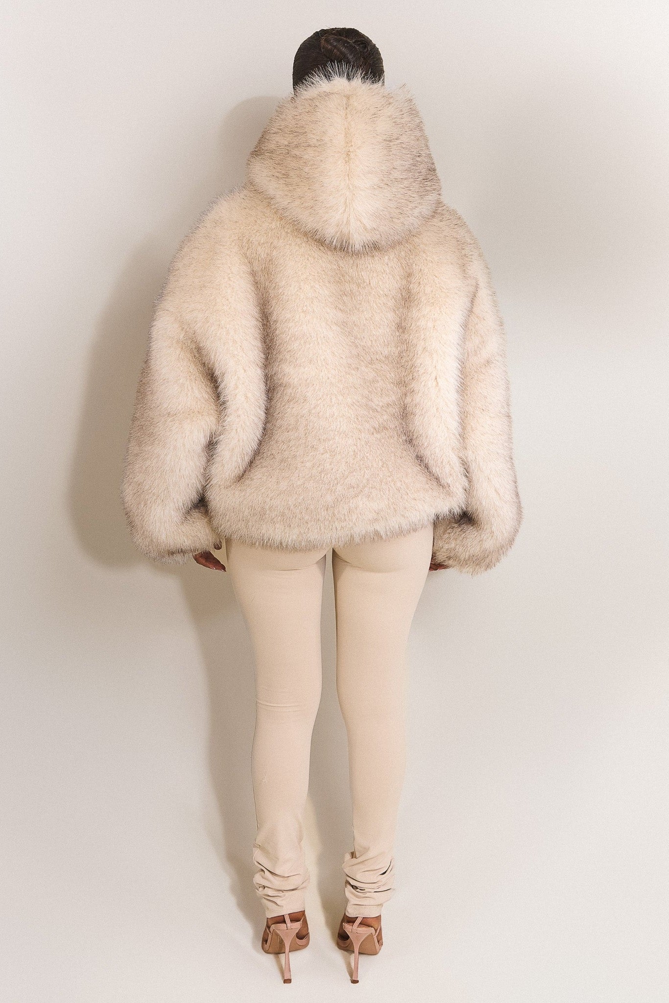 The Blair Hoodie in Cream