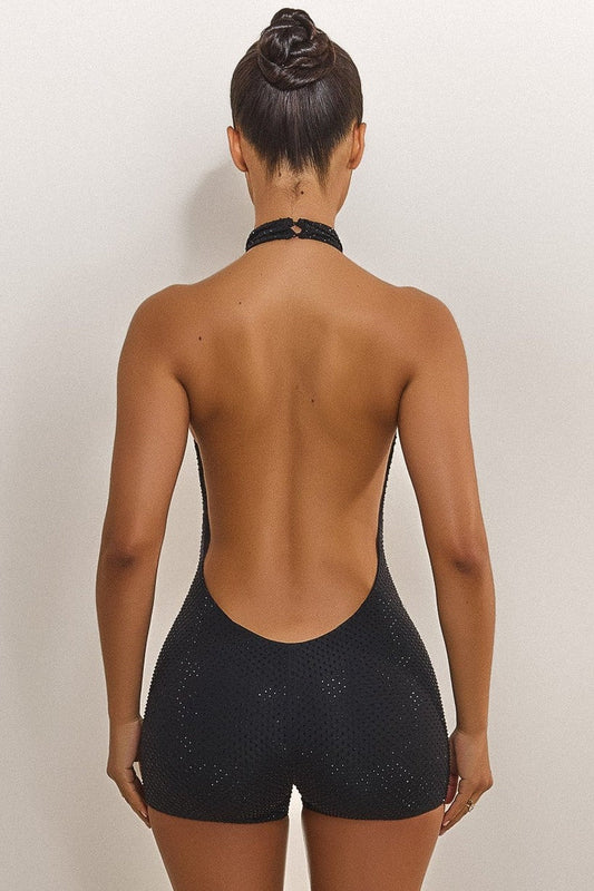 The Kali Playsuit in Black